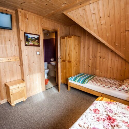 Quadruple Room with Garden and Bathroom