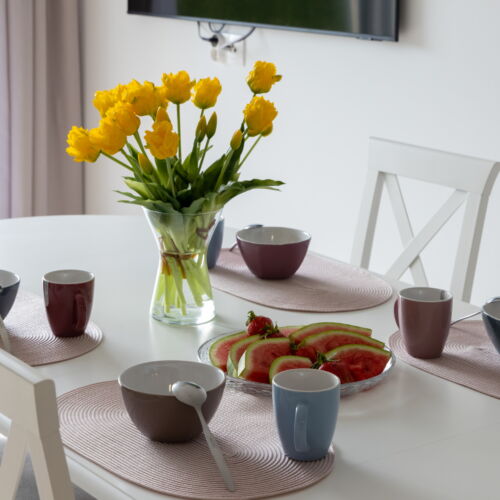 Apartament 8-osobowy z tarasem cały dom z 4 pomieszczeniami sypialnianymi