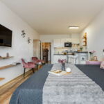 Studio Apartman se sprchou pro 2 os.