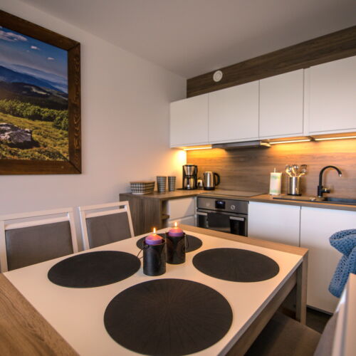 Apartament 6-osobowy z prysznicem cały dom z 3 pomieszczeniami sypialnianymi