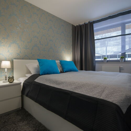 Cały dom 6-osobowy z prysznicem z widokiem na góry