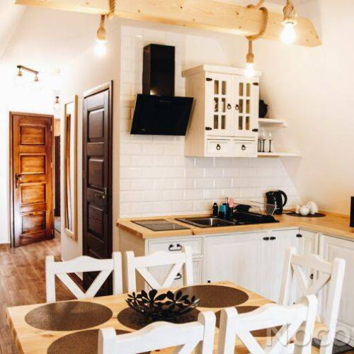 Apartament cu grădină cu vedere spre munte cu 1 camera pentru 5 pers.