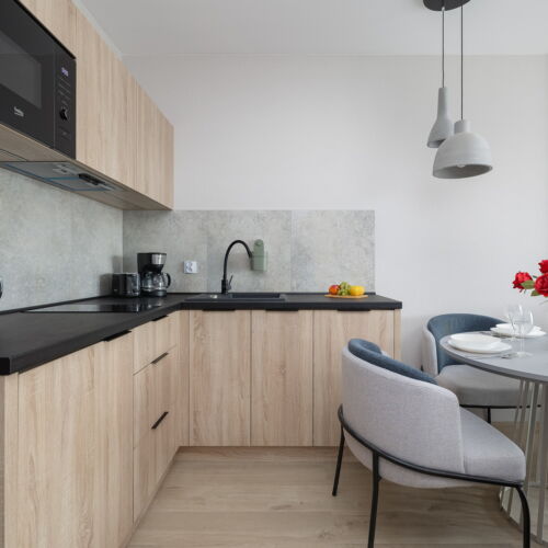 Apartament 4-osobowy z prysznicem cały dom z 2 pomieszczeniami sypialnianymi