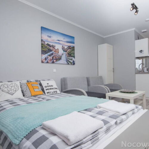 Apartament 2-osobowy z klimatyzacją z dostępem do ogrodu z 1 pomieszczeniem sypialnianym