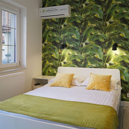 Pokój 2-osobowy na parterze z widokiem na ogród