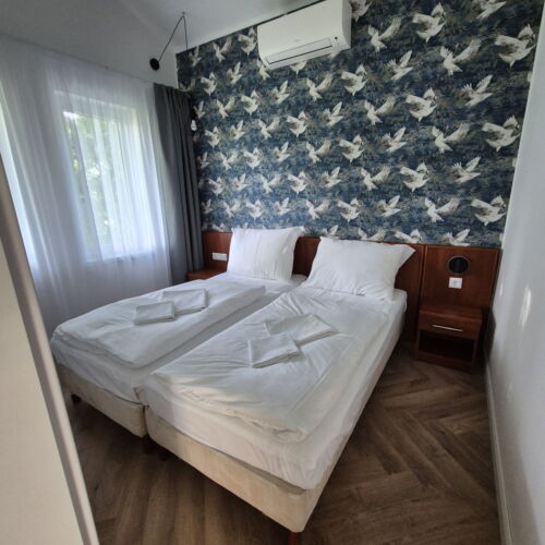 Garden View 2-Room Air Conditioned Apartment for 4 Persons