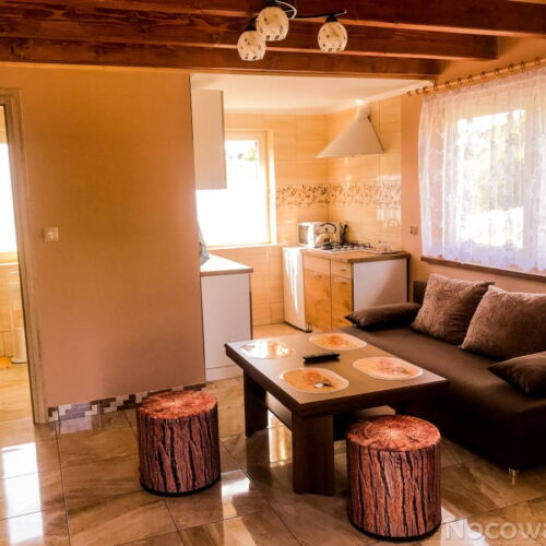 Apartament 7-osobowy Premium z widokiem na góry z 1 pomieszczeniem sypialnianym