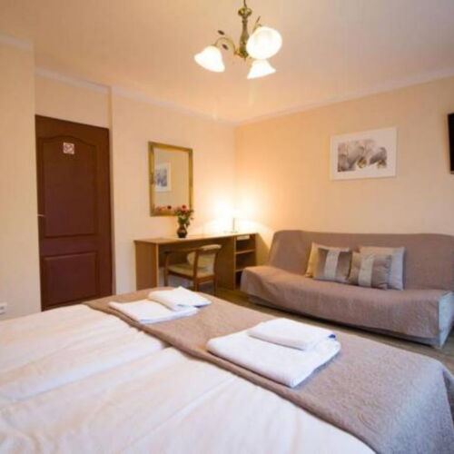 Apartament 4-osobowy z 1 pomieszczeniem sypialnianym