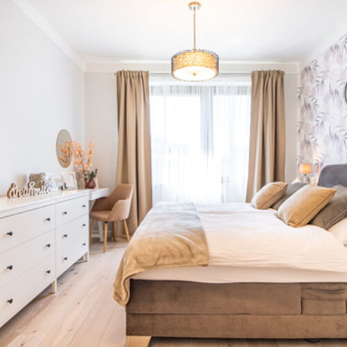 Apartament 4-osobowy na piętrze Komfort z 2 pomieszczeniami sypialnianymi