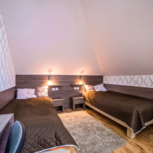 Pokój 1-osobowy na piętrze z widokiem na las