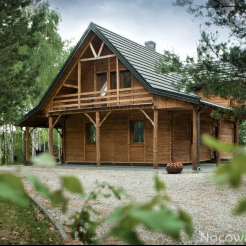 Domek drewniany 8-osobowy Family Przyjazny podróżom rodzinnym