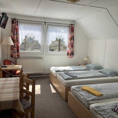 Family Quadruple Room with Shared Kitchenette