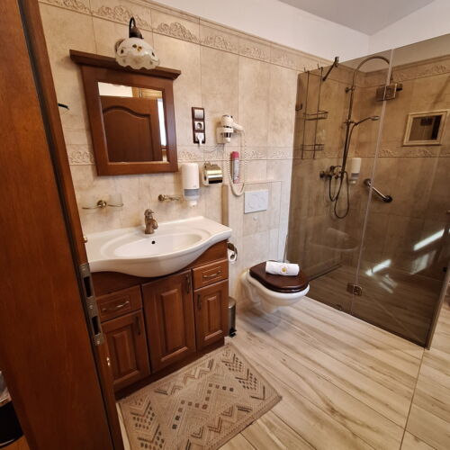 Camera twin standard la parter (se poate solicita pat suplimentar)