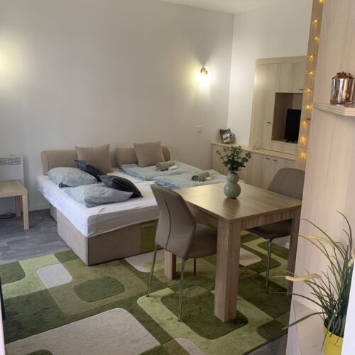 1-Room Apartment for 2 Persons with Garden and Kitchen