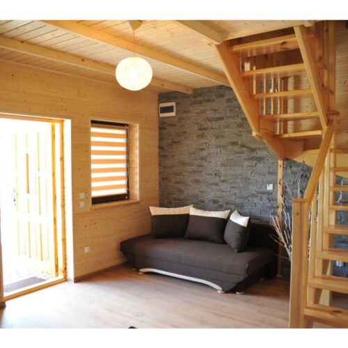 Domek drewniany 10-osobowy z tarasem