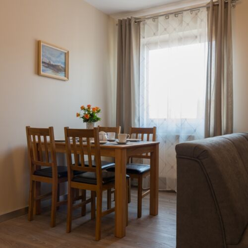 Apartament 4-osobowy z prysznicem z widokiem na góry z 1 pomieszczeniem sypialnianym