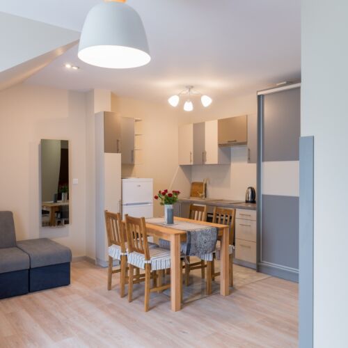 Apartament 4-osobowy z prysznicem z widokiem na góry z 1 pomieszczeniem sypialnianym