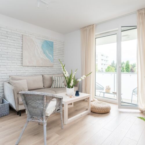 Apartament 4-osobowy Business Tourist z 2 pomieszczeniami sypialnianymi