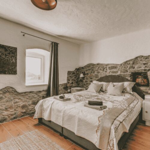 Apartman s manželskou postelí s 1 ložnicí s výhledem na hory přízemní