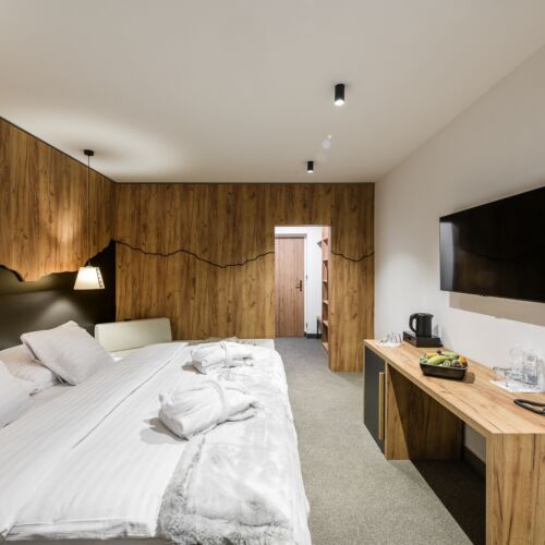 Camera dubla superior cu duș