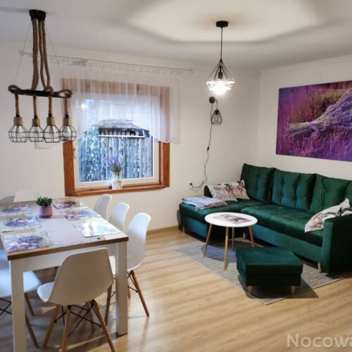 Domek drewniany 10-osobowy z prysznicem z dostępem do ogrodu