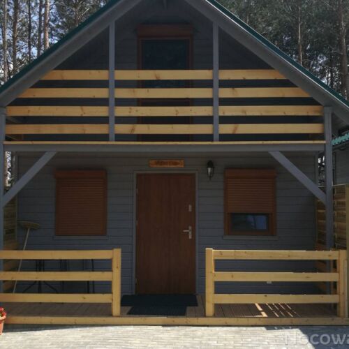 Domek drewniany 6-osobowy 