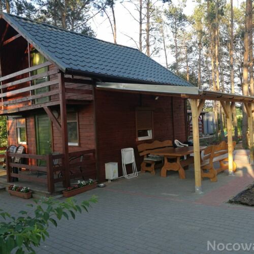 Domek drewniany 6-osobowy 