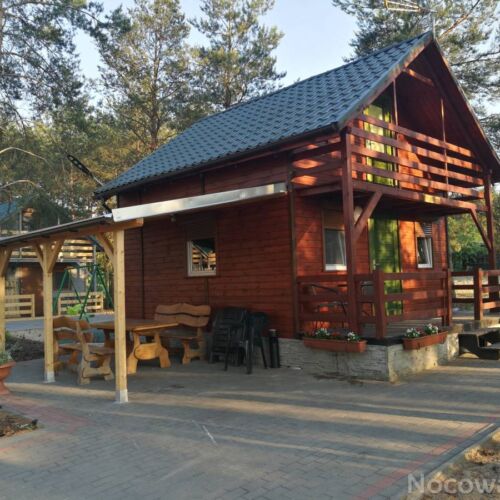 Domek drewniany 6-osobowy 