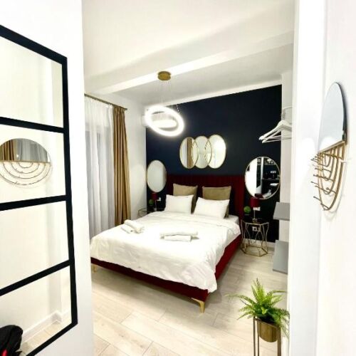 Apartman s manželskou postelí s 1 ložnicí s výhledem do zahrady 