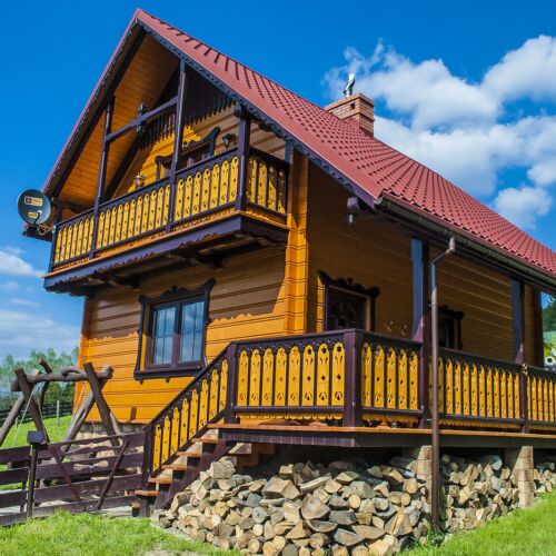 Roubenka (jako celek) pro 6 os. s výhledem na hory celý Dům (s možností přistýlky)