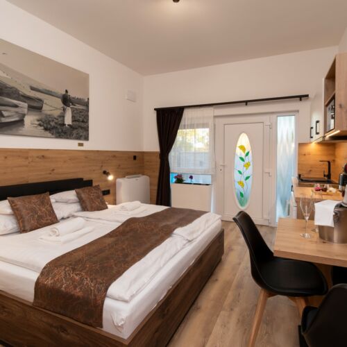 Apartmán Halász  Apartman s manželskou postelí s 1 ložnicí