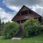 Domek drewniany 8-osobowy z widokiem na jezioro