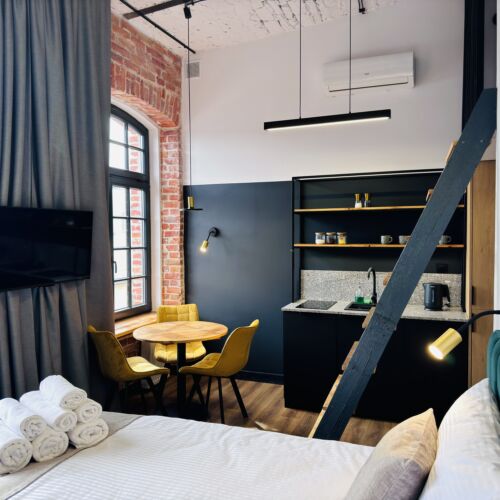 Apartament 3-osobowy Exclusive Studio z 2 pomieszczeniami sypialnianymi