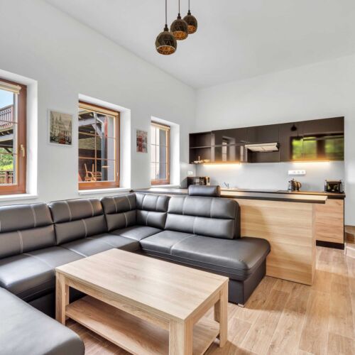 2-Room Apartment for 5 Persons with Kitchenette and Sauna (extra bed available)