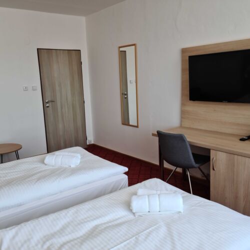 Camera twin standard cu duș