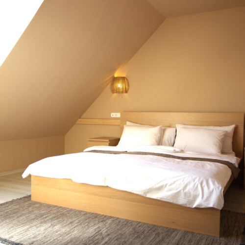 Camera dubla la mansardă