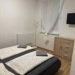 Apartmán s manželskou postelí a vlastním sociálním zařízením