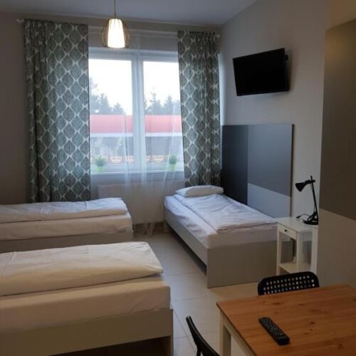 Pokój 3-osobowy ze wspólną łazienką ze wspólnym aneksem kuchennym