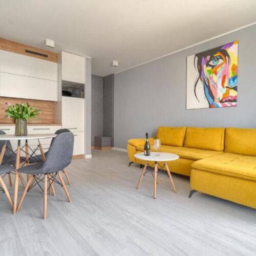 Apartament 4-osobowy z 1 pomieszczeniem sypialnianym