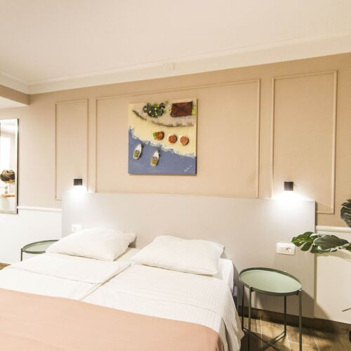 Camera twin economy cu balcon