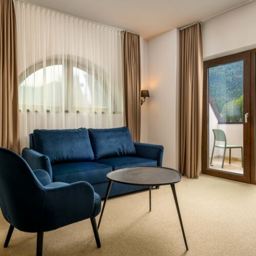 Apartament cu balcon cu 1 camera pentru 2 pers.