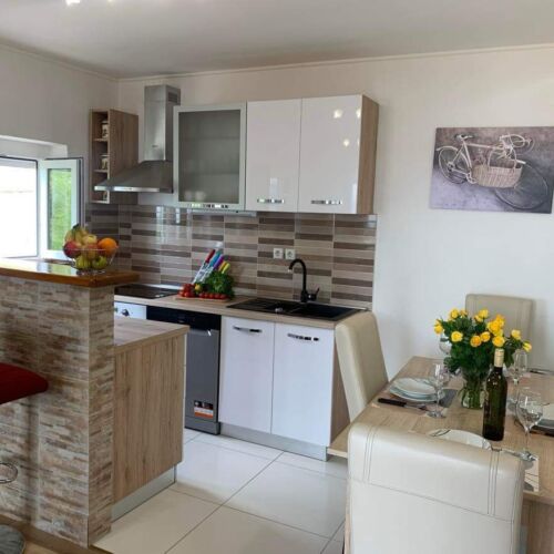 Pogled na more Sa terasom apartman za 4 osoba(e) sa 2 spavaće(om) sobe(om)