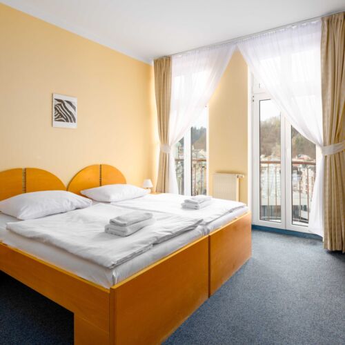 Superior Pokoj se sprchou s manželskou postelí