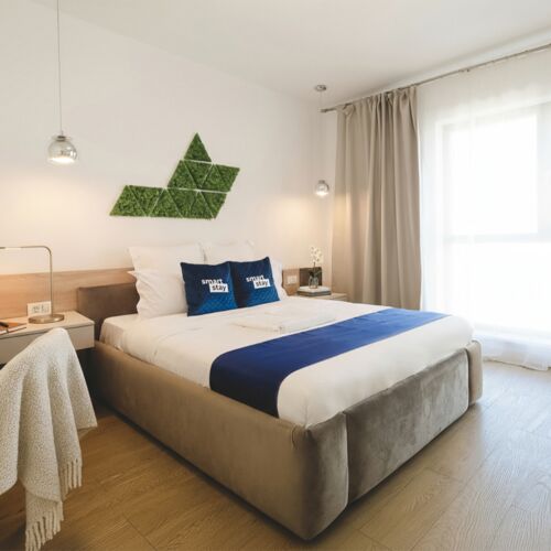 Apartament premium la etaj cu 1 camera pentru 2 pers.