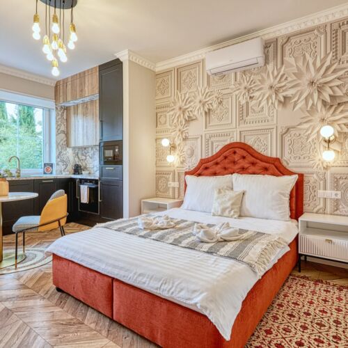 Apartament 2-osobowy na parterze Exclusive z 1 pomieszczeniem sypialnianym