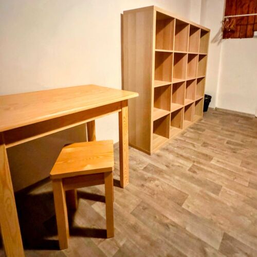 Čtyřlůžkový pokoj se společnou koupelnou