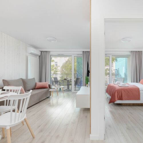 Apartament 4-osobowy Deluxe z 2 pomieszczeniami sypialnianymi