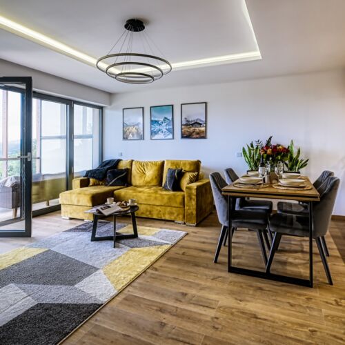 Deluxe Apartman pro 4 os. se 2 ložnicemi na přízemí (s možností přistýlky)