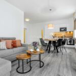 Apartman se sprchou s privátní koupelnou mimo apartmán pro 4 os. (s možností přistýlky)