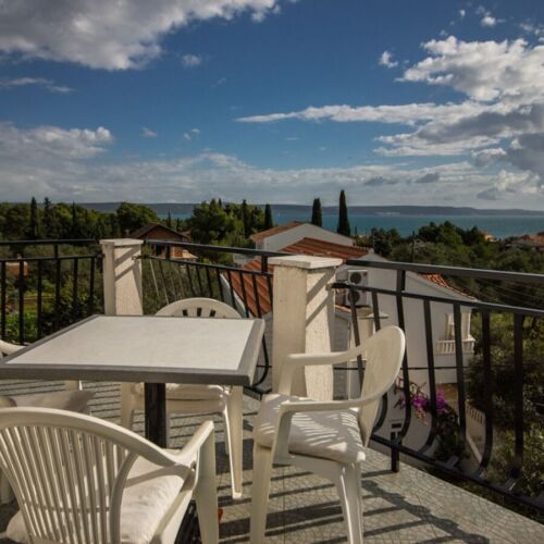 Pogled na more Klimatiziran apartman za 4 osoba(e) sa 2 spavaće(om) sobe(om)